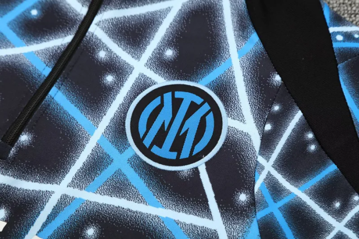 25-26 Inter Milan High Quality Half Pull Tracksuit