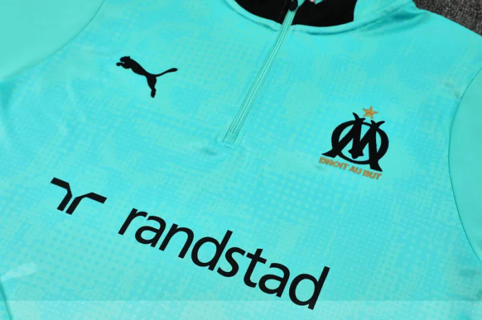 25-26 Marseille High Quality Half Pull Tracksuit