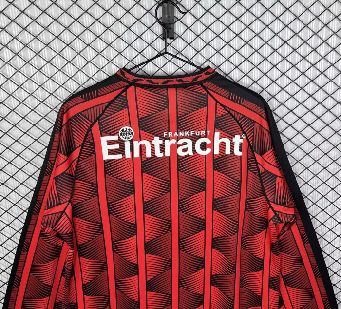 1995-1996 Frankfurt Home Long Sleeve Retro Soccer Jersey