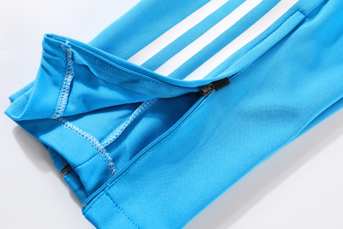 25-26 Real Madrid High Quality Kids Half Pull Tracksuit