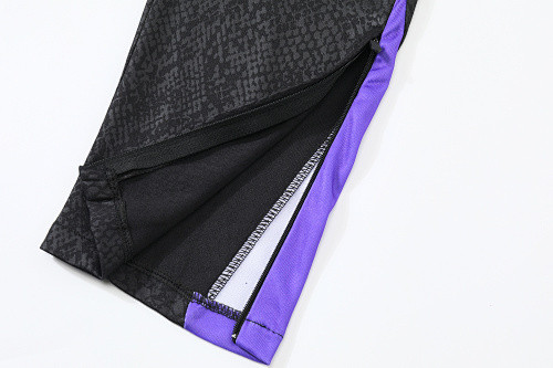 25-26 Barcelona High Quality Kids Half Pull Tracksuit