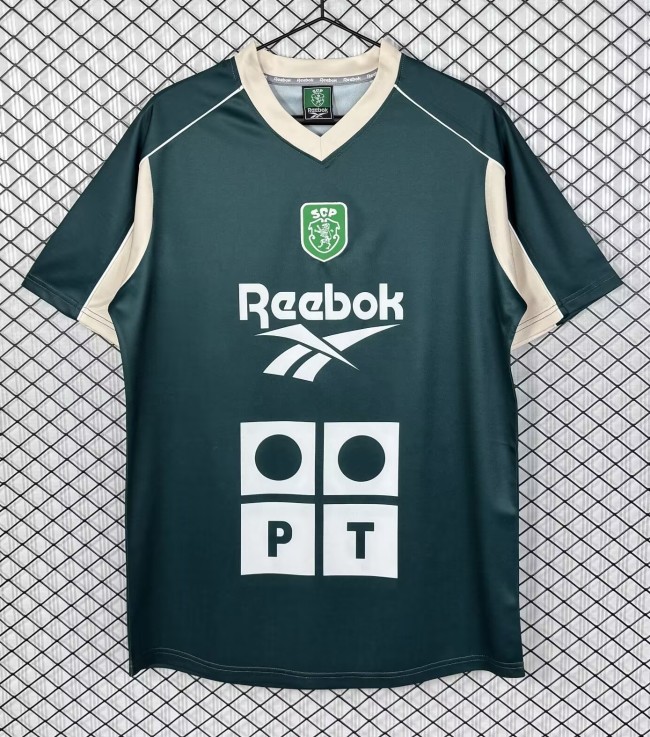 2000-2001 Sporting Lisbon Green Training shirts
