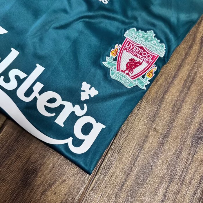 2008-2009 Liverpool Away Retro Soccer Jersey