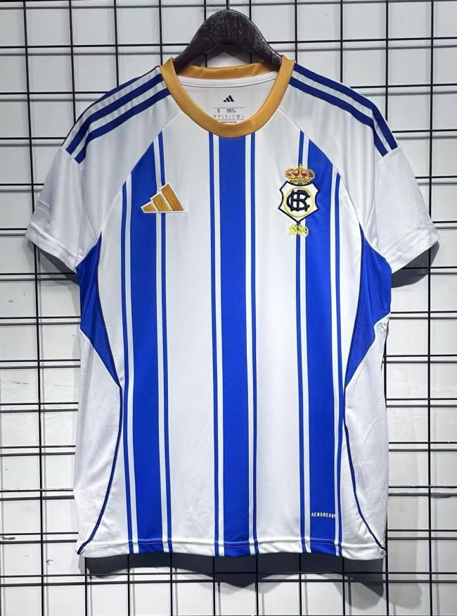 25-26 Huelva Home Fans Soccer Jersey