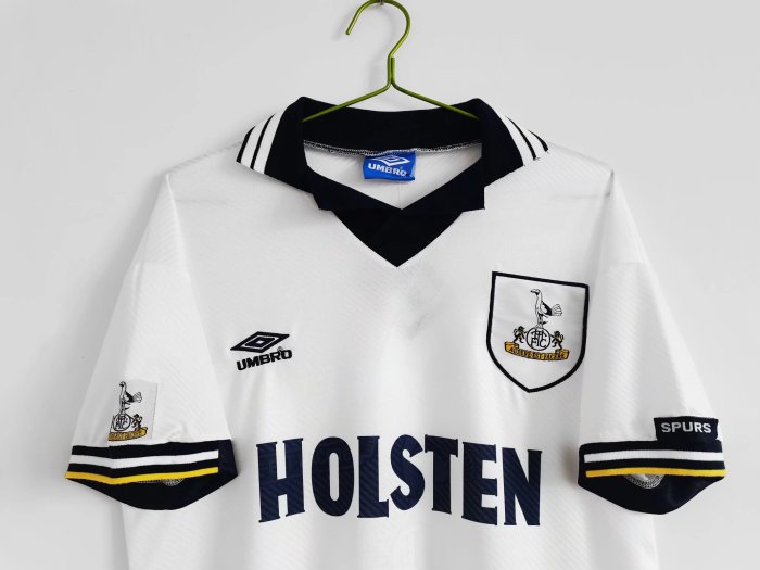 1994-1995 Tottenham Hotspur Home Retro Soccer Jersey