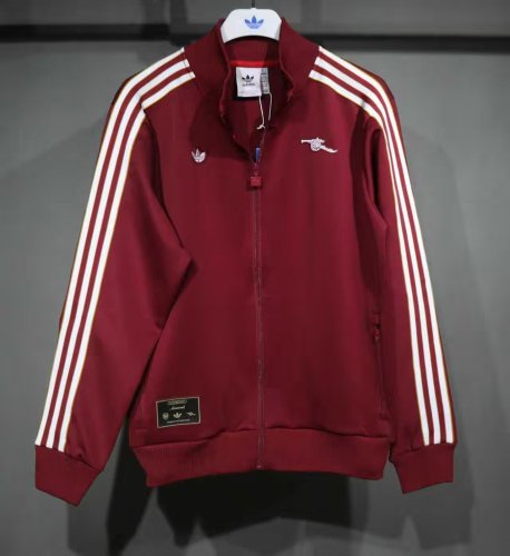 25-26 Arsenal High Quality Jacket Tracksuit (Red)