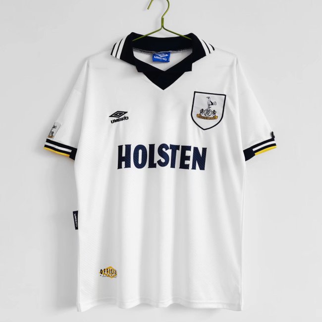 1994-1995 Tottenham Hotspur Home Retro Soccer Jersey
