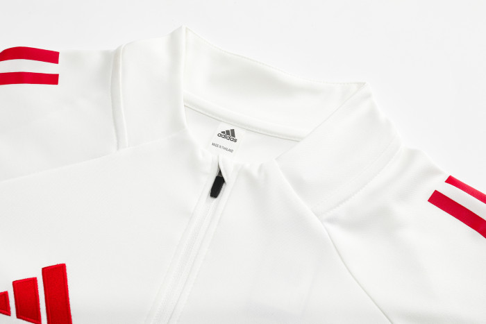 25-26 Liverpool High Quality Half Pull Tracksuit（米白）