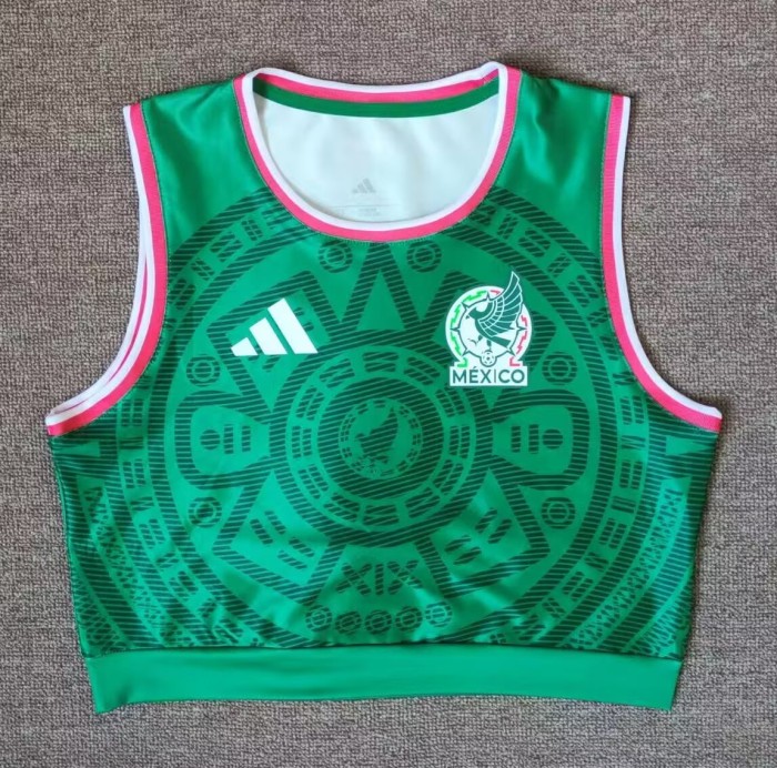 2026 World Cup Mexico Home Women Yoga Vest (女)
