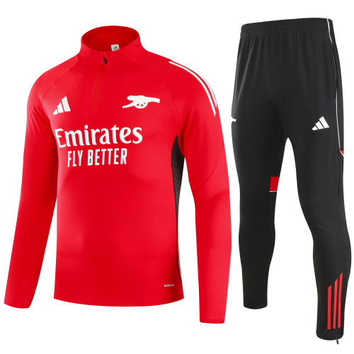 25-26 Arsenal High Quality Half Pull Tracksuit