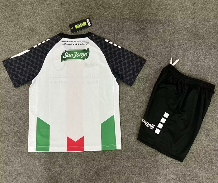 25-26 Palestine Home Kids Soccer Jersey