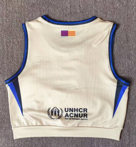 25-26 Barcelona Away Women Yoga Vest (女)