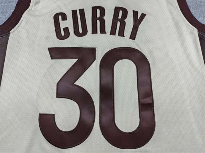 25-26 WARRIORS BUTLERIII #30 Blue Top Quality Hot Pressing NBA Jersey (V领)