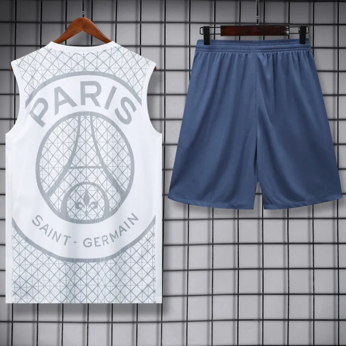 25-26 Paris Saint-Germain High quality Tank Top And Shorts Suit