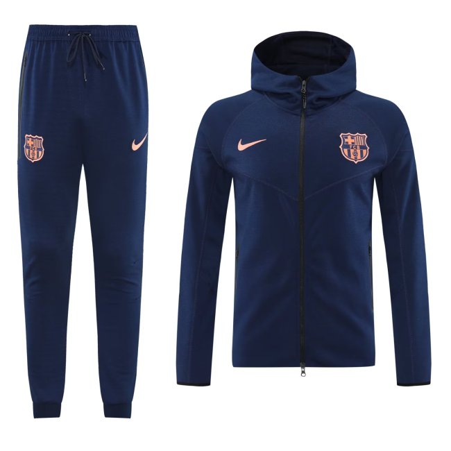 25-26 Barcelona High Quality Hoodie Jacket Tracksuit