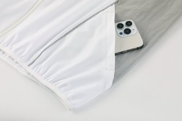 2025 Real Madrid White High Quality Windbreaker Suit