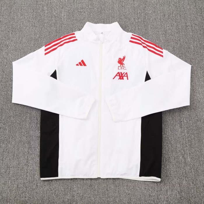 25-26 Liverpool White Windbreaker