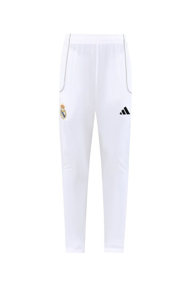 2025 Real Madrid White High Quality Windbreaker Suit