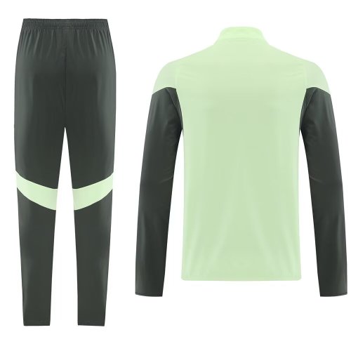 2025 Real Madrid Green High Quality Windbreaker Suit