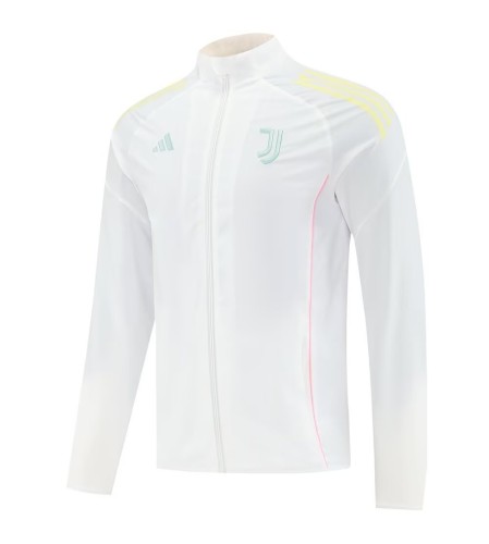 25-26 Juventus White Windbreaker