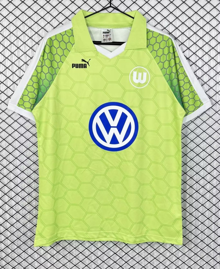 1997-1998 Wolfsburg Home Retro Soccer Jersey