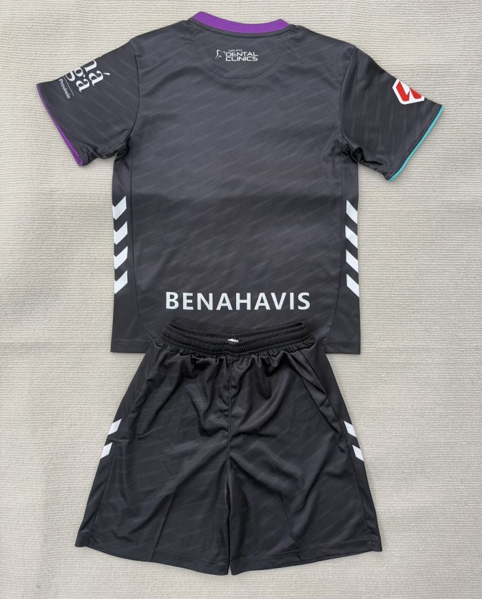 25-26 Malaga Third Kids Soccer Jersey