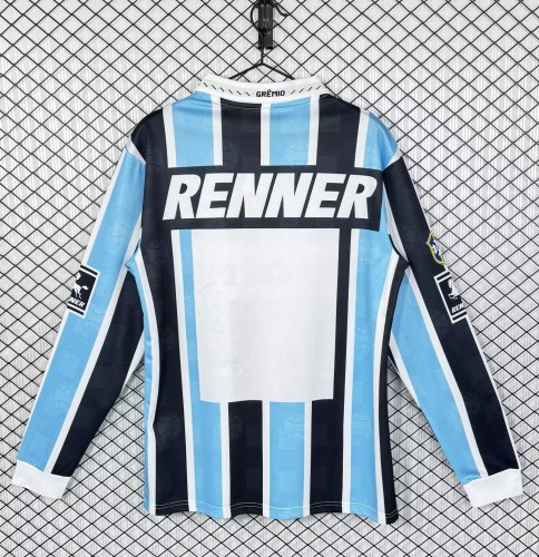 1997 Gremio Home Long Sleeve Retro Soccer Jersey