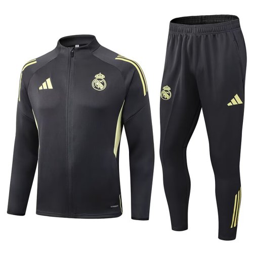 25-26 Real Madrid High Quality Half Pull Tracksuit