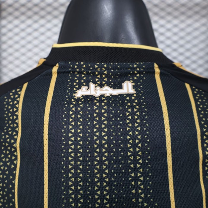 25-26 Algeria Black Player Version Training shirts