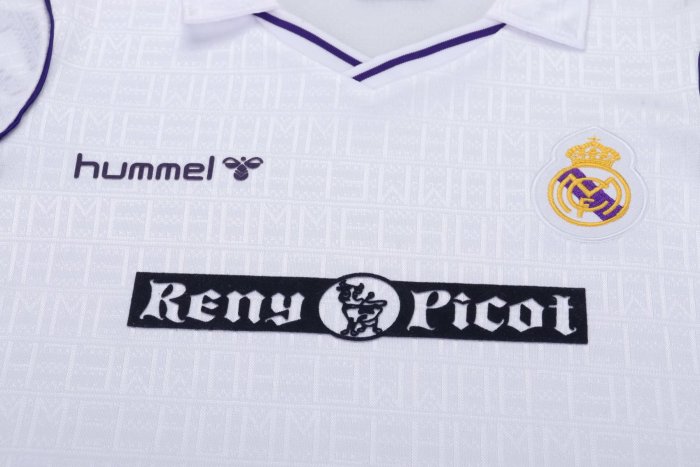 1988-1990 Real Madrid Home Retro Kids Soccer Jersey