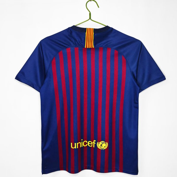 2018-2019 Barcelona Home Retro Soccer Jersey