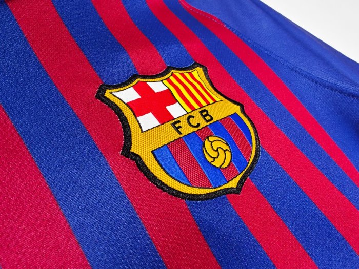 2018-2019 Barcelona Home Retro Soccer Jersey