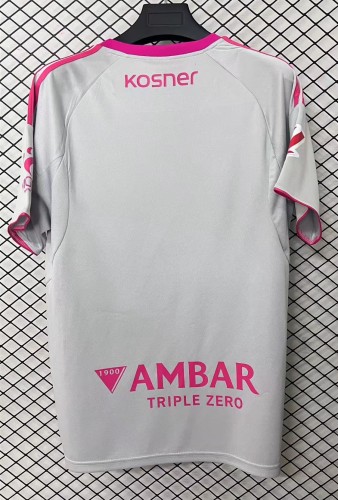 25-26 Zaragoza Pink Special Edition Fans Soccer Jersey