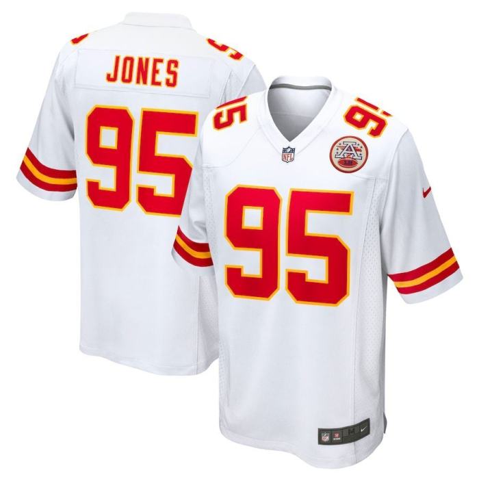 2025 NFL Kansas City Chiefs New Pattern Jersey