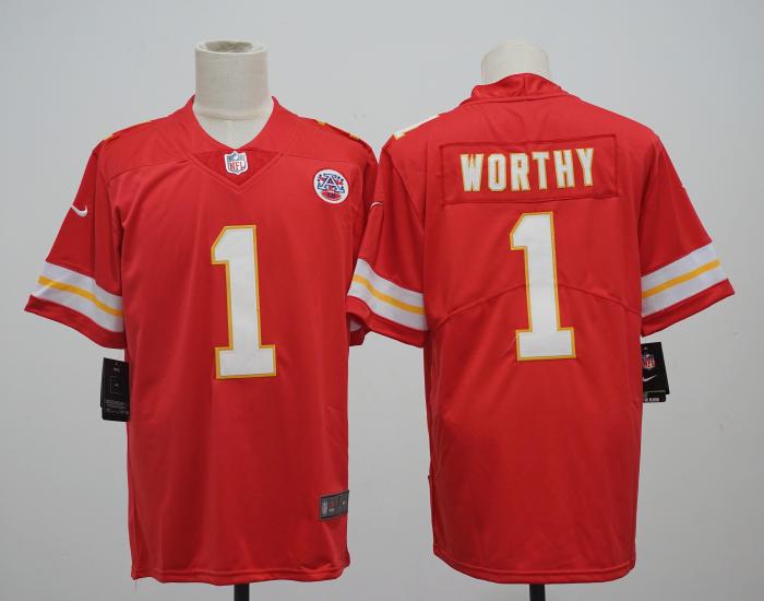 2025 NFL Kansas City Chiefs New Pattern Jersey