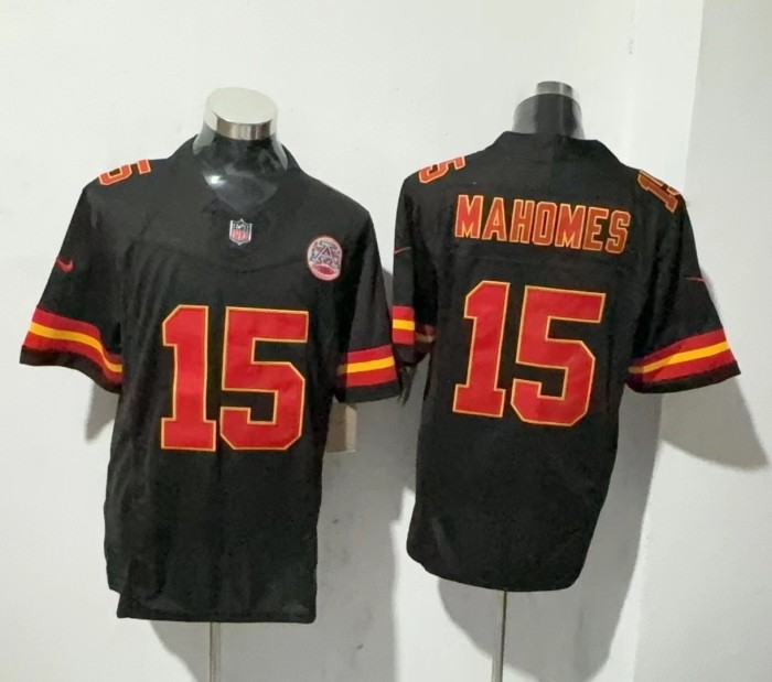 2025 NFL Kansas City Chiefs New Pattern Jersey