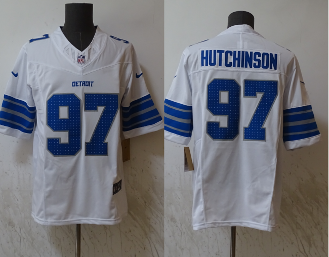 2025 NFL Lions New Pattern Jersey
