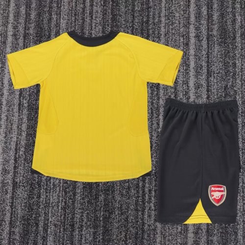 2005-2006 Arsenal Away Retro Kids Soccer Jersey