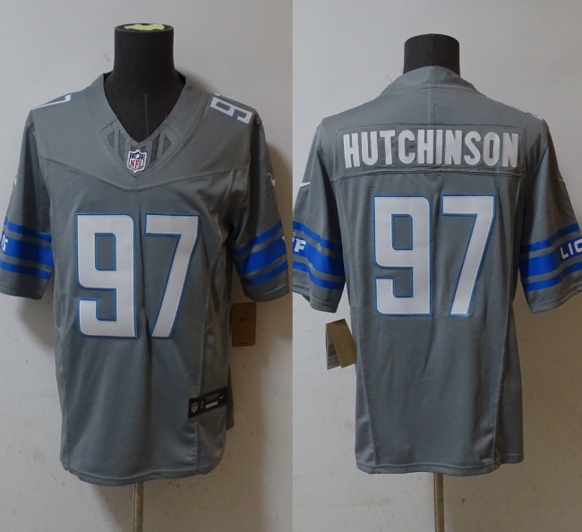 2025 NFL Lions New Pattern Jersey
