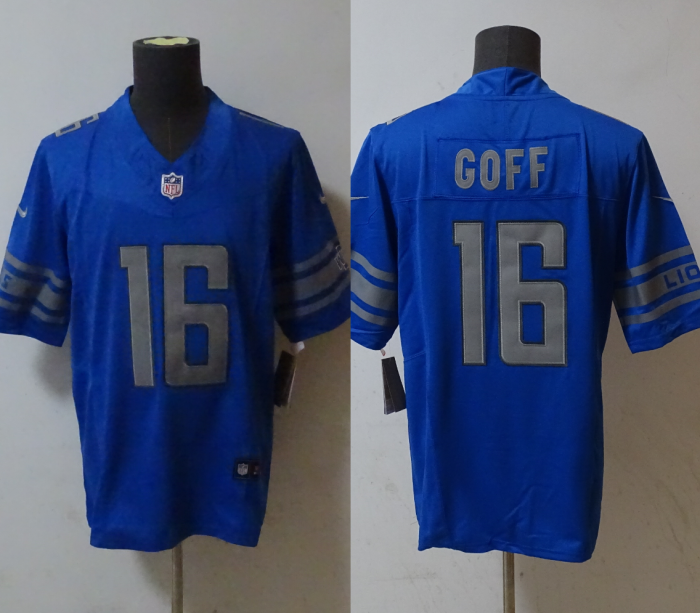 2025 NFL Lions New Pattern Jersey