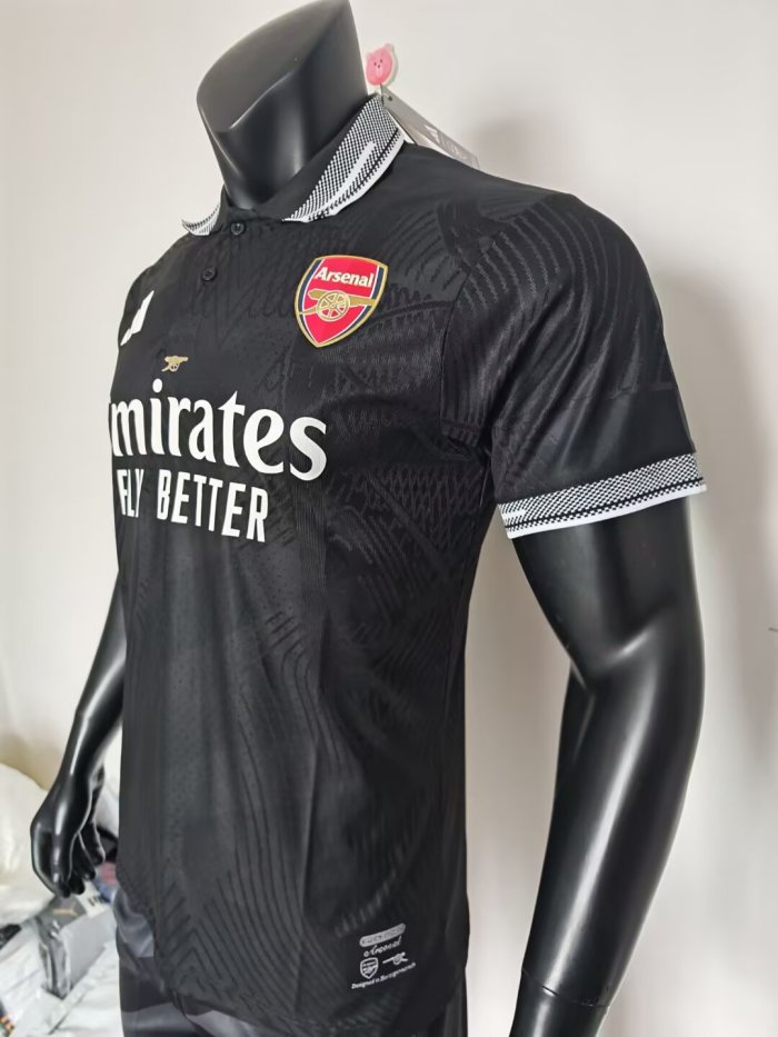 25-26 Arsenal Black Special Edition Player Version Training shirts
