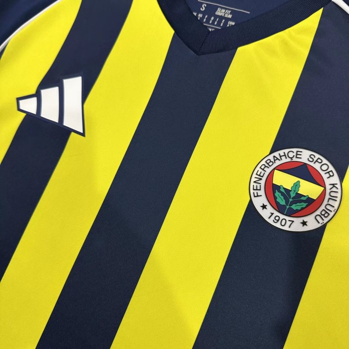 25-26 Fenerbahce Home Fans Soccer Jersey*空白版