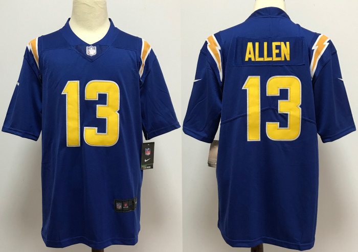 2025 NFL Los Angeles Chargers New Pattern Jersey