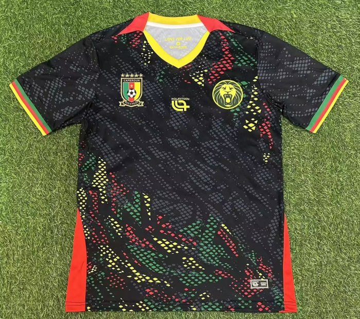 25-26 Cameroon Black Training shirts