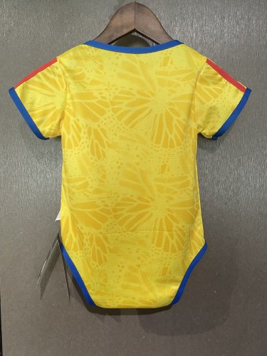 2026 World Cup Colombia Home Baby Infant Crawl Suit