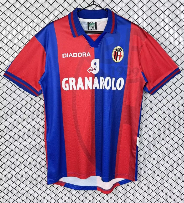 1997-1998 Bologna Home Retro Soccer Jersey