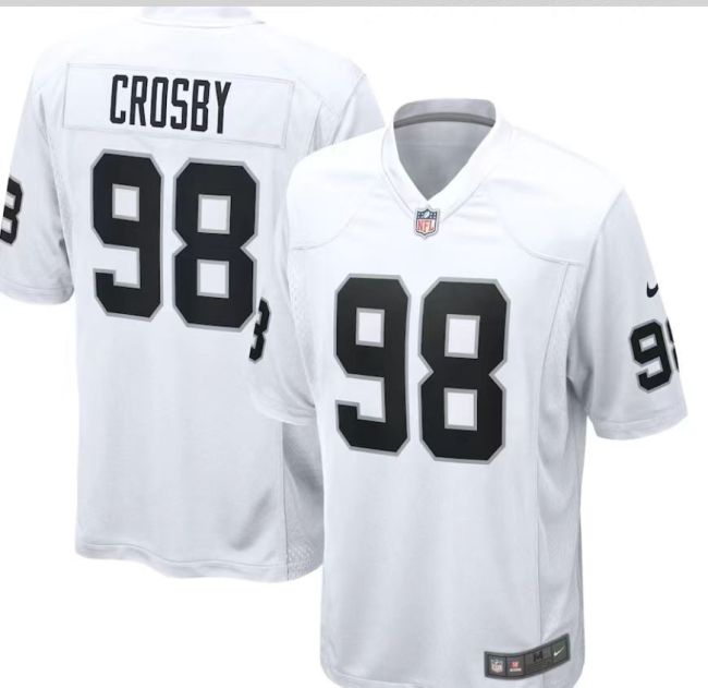 2025 NFL Las Vegas Raiders New Pattern Jersey