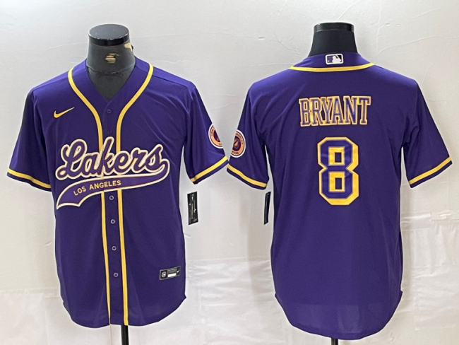 2025 MLB Los Angeles Lakers New Pattern Jersey