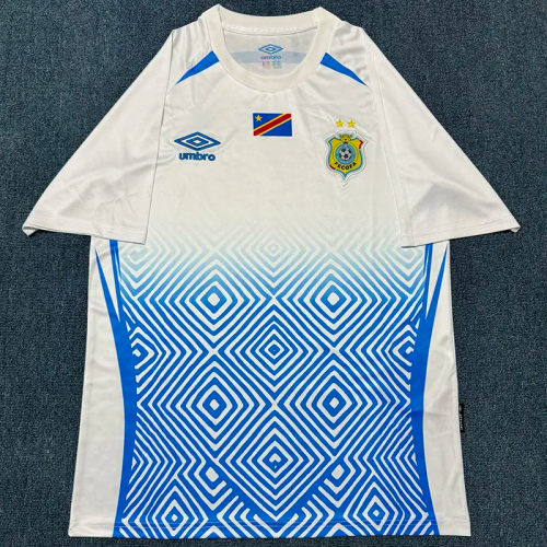 25-26 DR Congo White Special Edition Fans Soccer Jersey