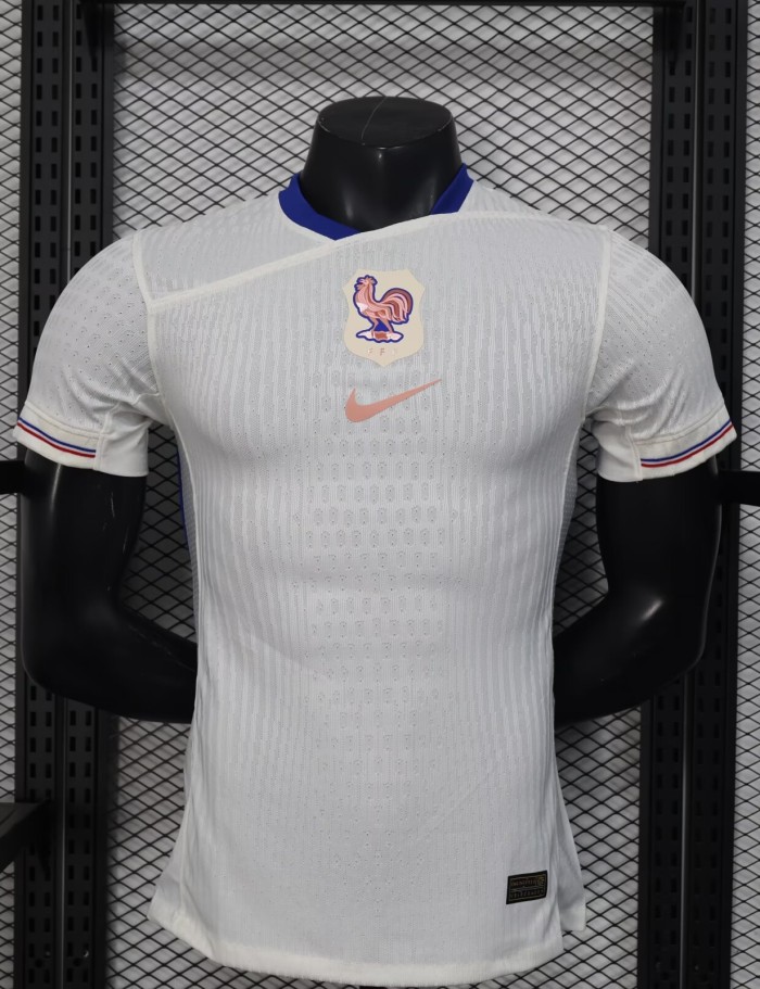 25-26 France Away Player Version Soccer Jersey